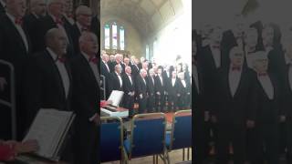 Calm is the sea by Four Lanes male choir