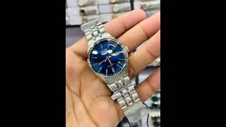 Citizen automatic 8200 blue dial new style day and date