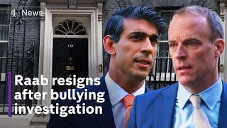 Deputy PM Dominic Raab resigns over bullying report
