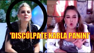 Vaya Vaya 🤔 : Elisa Beristain le exige disculpas a Karla Panini