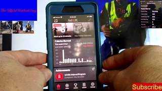 Bowflex Max Trainer app Tutorial on a smart phone