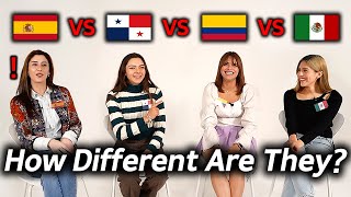 Can Spain And Latin American Countries Understand Each Other (Spain, Panama, Colombia, Mexico)