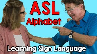 ASL Alphabet | American Sign Language | Sign the ABCs | Jack Hartmann