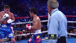 Manny Pacquiao vs Chris Algieri  Highlight