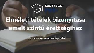 Befogó- és magasság-tétel