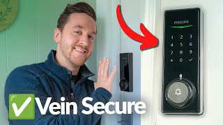 Revolutionize Your Home Security! Philips 5000 Smart Lock Review (Palm Vein Recognition Tech)