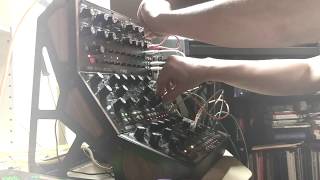 Moog DFAM and  2x Mother 32 jam