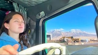 The Trip back | the girl driver USA