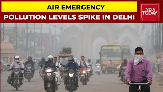 Air Pollution In Delhi: Delhiites Left With Itchy Throat And Watery Eyes