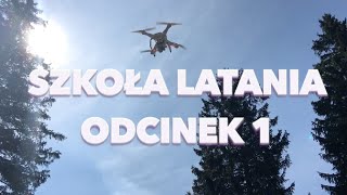 Szkoła latania dronami - odcinek 1, podstawy z Hubsan