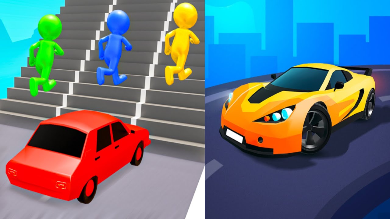 Satisfying Mobile Games Play 9999 Tiktok Games Shape Shifting Vs Race