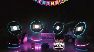 Looking back at Jibo, BJ1 birthday with Alexa singing happy birthday