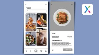 How to design a Food Application Design In Axure RP 9 (First Part)