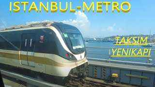 Istanbul Metro- Taksim-Yenikapi.