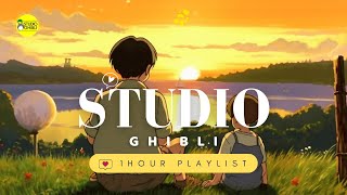 【Ghibli OST 】 Studio Ghibli Piano Music | Healing | Relax | Goodnight Ghibli Music 🥝