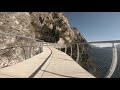 la ciclabile di limone sul grada italia. the cycling path in limone sul garda italy.