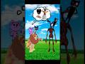Poppy playtime 3 X Zoonomaly X Indigo Park VS Cartoon Cat X Siren head #shorts #zoonomaly #battle
