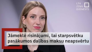 Kultūras ministre: Jāmeklē risinājumi, lai starpsvētku pasākumos dalības maksas netiktu apsvērtas