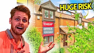 I BOUGHT THIS WRECKED OFFICE BUILDING!