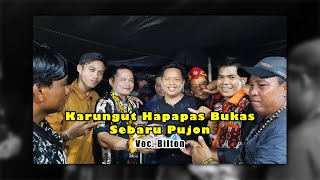 Karungut Hapapas Bukas Sebaru Pujon By Bilton