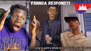 VANNDA ON GENERATIONAL RUN!! VANNDA - U KNOW U KNOW Official Video Reaction!!