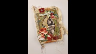 Tim Holtz | Fabric Journal | Cover