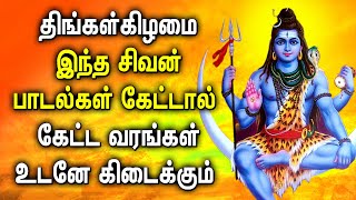 திங்கள்கிழமை சிவன் பாடல்கள் கேட்டால் கேட்ட வரங்கள் உடனே கிடைக்கும் | Powerful Sivan Tamil God Songs