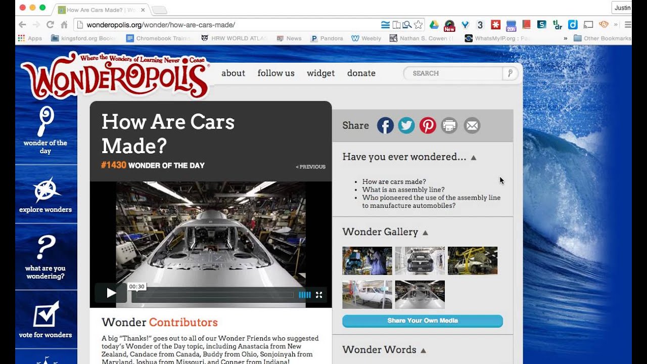 Wonderopolis Youtube Wonderopolis Youtube