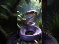 a realistic ekans in the wild snake inspired by pokemon pokemon cute animals nature ai