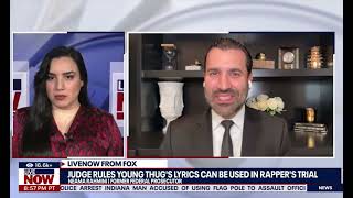 LiveNOW from FOX | Neama Rahmani discusses the use of Young Thug's lyrics as evidence in trial