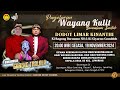 LIVE Wayang Kulit Ki Bagong Darmono, Ki Giyarno Gombloh,  Gareng Tralala Dkk. 