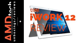 Cube iWork 12 Review:  Dual OS  2-in-1 Tablet PC