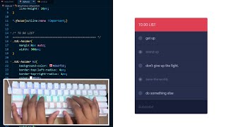 ASMR Programming - To Do List using JavaScript - No Talking