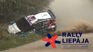 ERC Rally Liepāja 2016.(Actions \u0026 crashes)