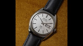 1970 King Seiko Chronometer Automatic men's vintage watch 56KS.  Model reference 5626-7060.