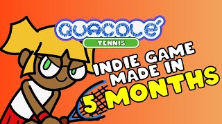 First Gameplay of My Indie Game - Quacolé Tennis 👱🏾‍♀️🎾