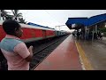 12381 howrah new delhi poorva express skipped balarambati at full speed