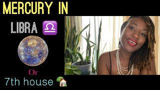 Mercury In Libra ♎️ Or 7th House 🏡 || #Mercury #Libra #Astrology