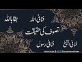 tasawuf ki haqeeqat aur uska falsafa-e-tareekh - ela siratim mustaqim - Urdu/Hindi