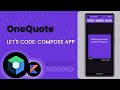 Let's code a Jetpack Compose app (intro)
