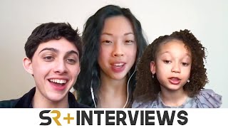 Mykal-Michelle Harris, Felix Avitia \u0026 Emmy Liu-Wang Interview: Raven's Home Season 5