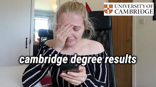 my cambridge degree results: live reaction (part iii masters in mathematics)