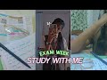 EXAM STUDY VLOG 📚✨| exam week | Priya Tharshini