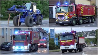 [AUSNAHMEZUSTAND im SAARLAND!] - HOCHWASSER in BLIESKASTEL - Überörtlich Hilfe - Einsatzfahrten