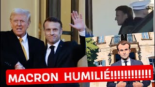 🔥 Macron HUMILIÉ à la Maison-Blanche : Trump ne l’accueille même pas ! 🔥