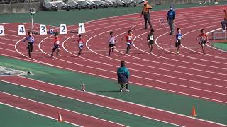 2022  第26回　春季記録会  小学1年男子 100ｍ  タイムレース2組