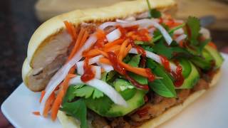 Vietnamese Banh Mi Inspired Sandwich