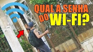 PEDINDO A SENHA DO WIFI PRA DESCONHECIDO