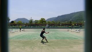 '17 全日本シングルスソフトテニス選手権大会 男子 準々決勝 2