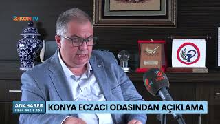 Konya Eczacı Odası'nda açıklama